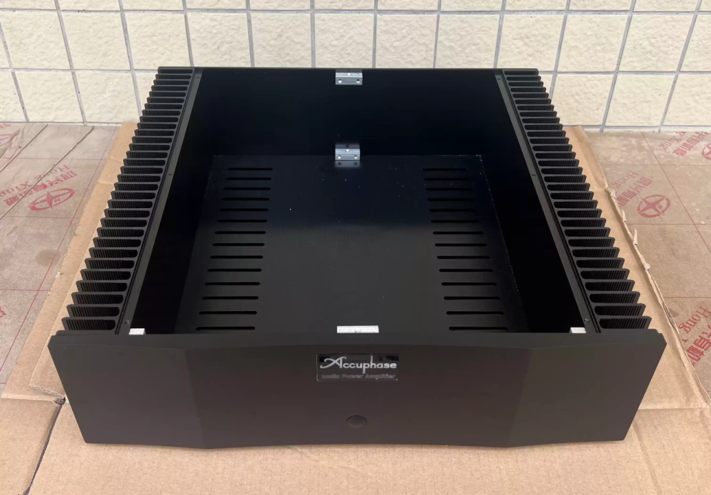 CNC All Aluminum class A Power Amplifier Chassis HIFI DIY amp case PSU box Can install Accuphase circuit
