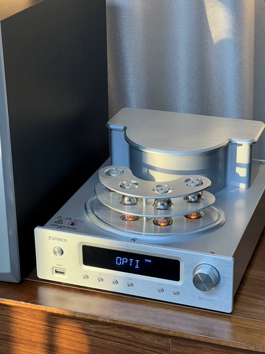 DVR-102 hifi  ECC83 ECC82 Bluetooth tube amplifier combined power amplifier Support fiber coaxial usb input