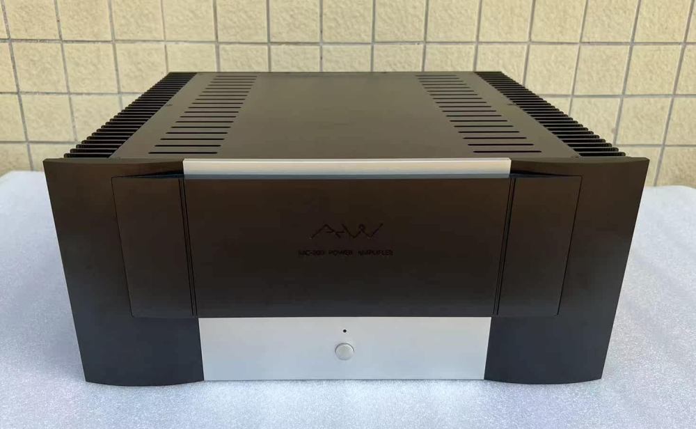 AW MC-200 Full aluminum alloy Class A amplifier chassis black HIFI DIY Amp Case Can install MARK LEVINSON circuit