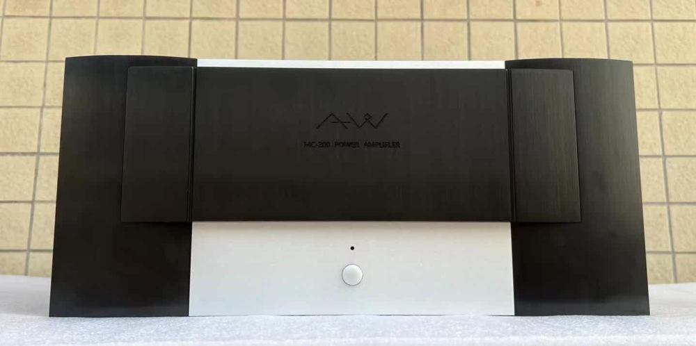 AW MC-200 Full aluminum alloy Class A amplifier chassis black HIFI DIY Amp Case Can install MARK LEVINSON circuit