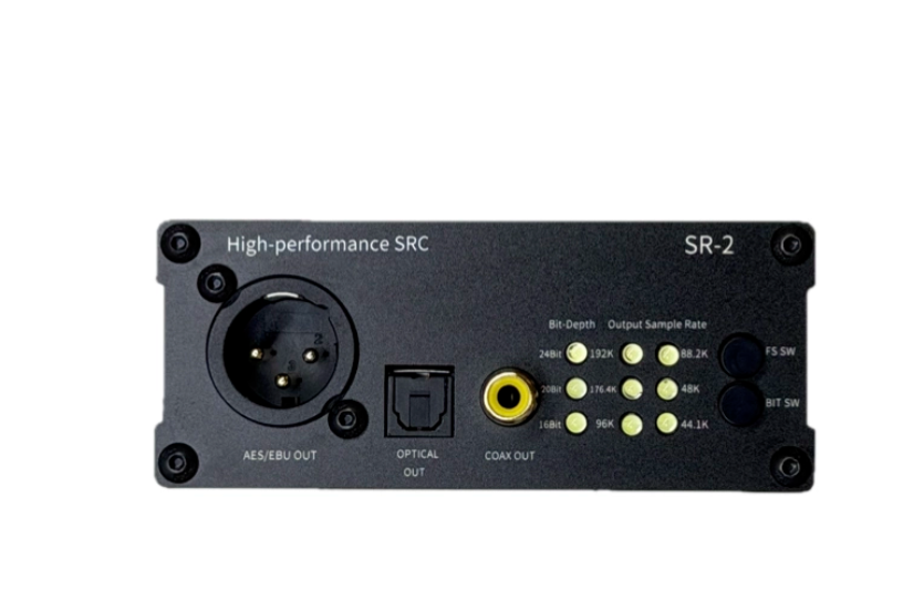 Digital Signal Sampling Rate Converter Coaxial, Fiber Optic AES/EBU Input 24bit 192K