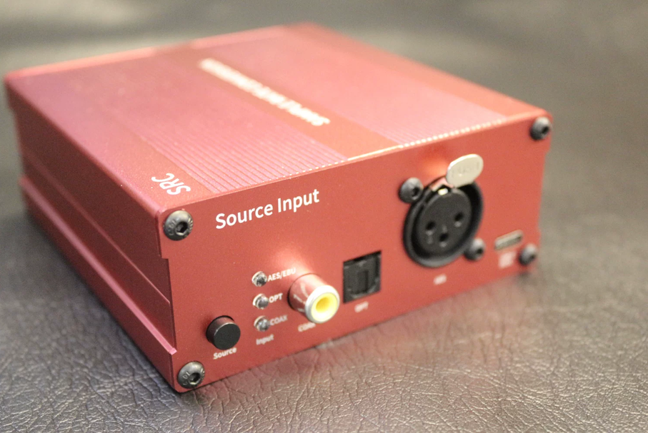 Digital Signal Sampling Rate Converter Coaxial, Fiber Optic AES/EBU Input 24bit 192K