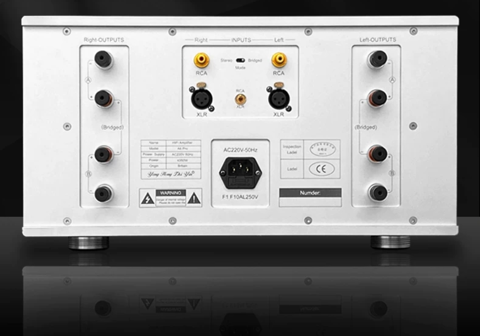 Upgraded version A6pro High-Power Class A stereo Home High-End Amplifier with protection circuit XLR input