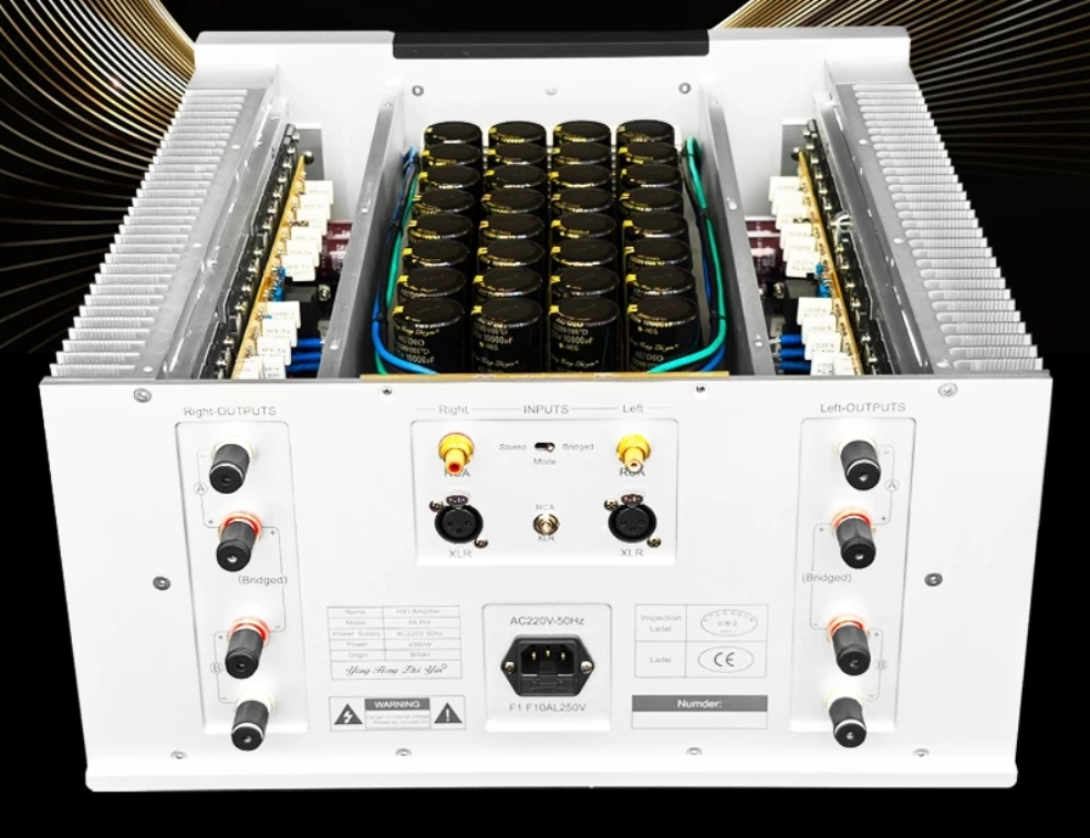 Upgraded version A6pro High-Power Class A stereo Home High-End Amplifier with protection circuit XLR input
