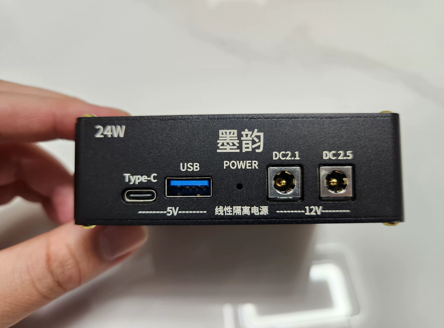 Linear isolated power supply 24W, supporting simultaneous output of 12V and type C USB 5V  input 110v~220v