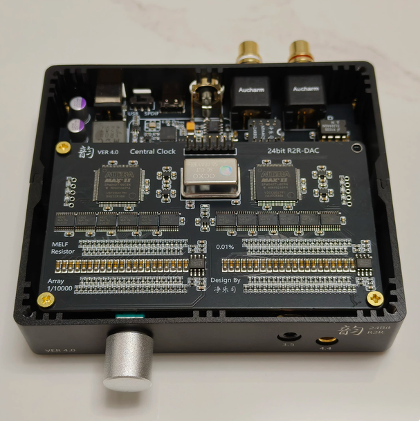 R2R Decoder V4, zero Background Noise, One Ten Thousandth Dynamic Compensation 24 Bit Decoder