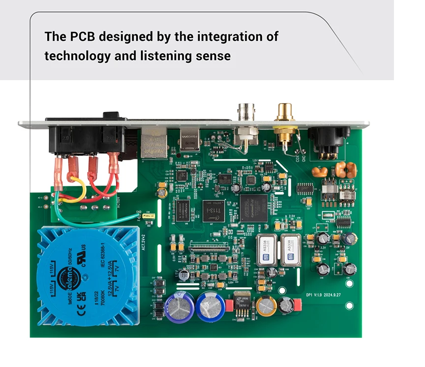 YULONG DP1 Network streaming machine USB digital interface HD music DSD1024 digital signal processing
