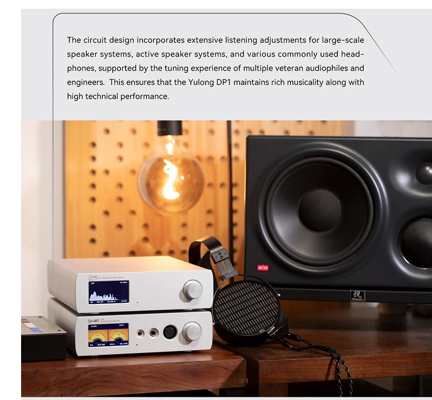 YULONG DP1 Network streaming machine USB digital interface HD music DSD1024 digital signal processing