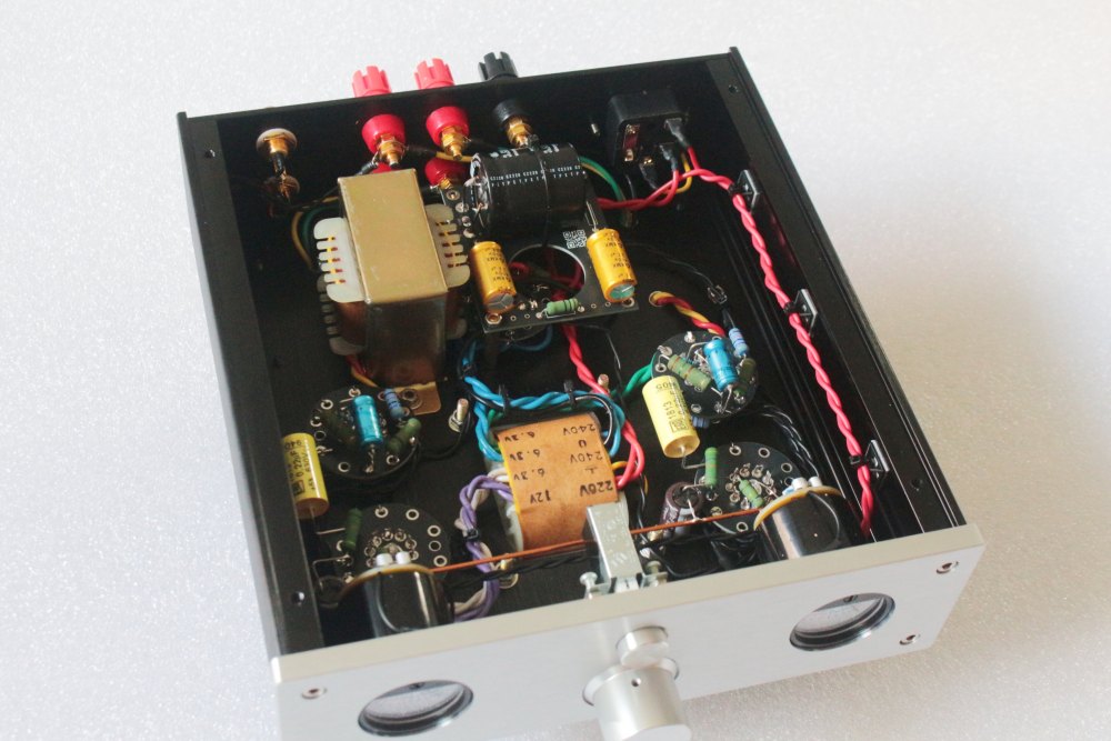 6P14+6N3 HIFI DIY single-ended 4.5W*2 stereo tube amplifier with VU meter