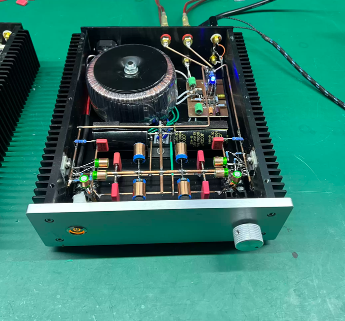 TDA7293 Handmade HIFI DIY stereo 100W+100W class AB amplifier
