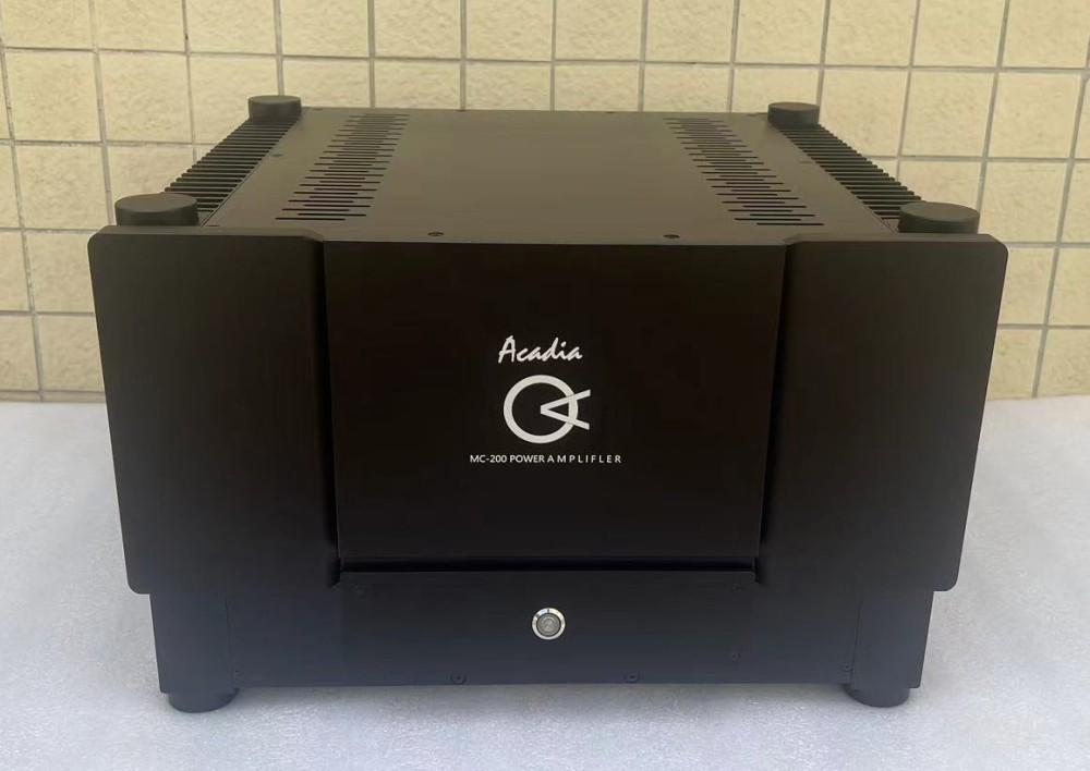 Black HIFI DIY full aluminum class A power amplifier chassis Amp case 450*300*426mm