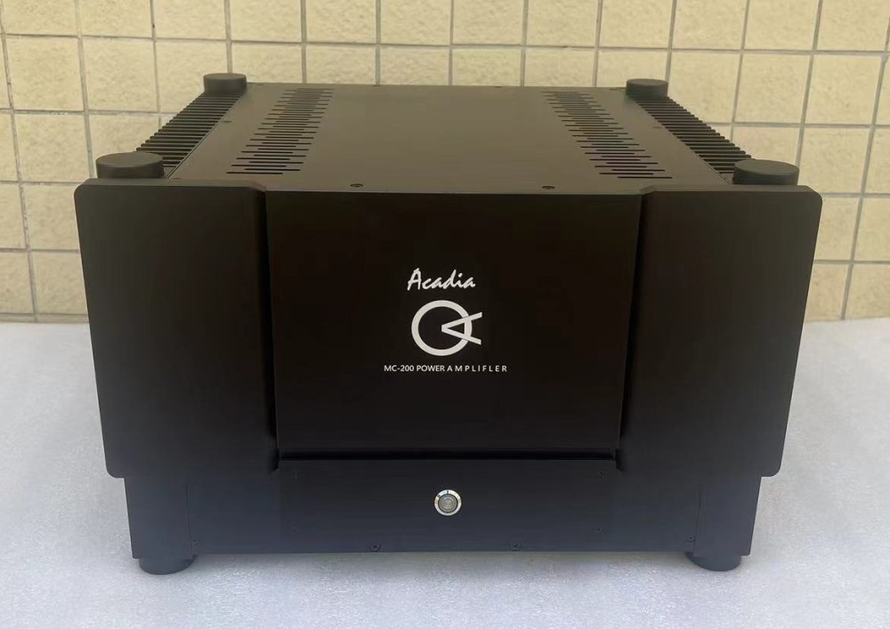 Black HIFI DIY full aluminum class A power amplifier chassis Amp case 450*300*426mm