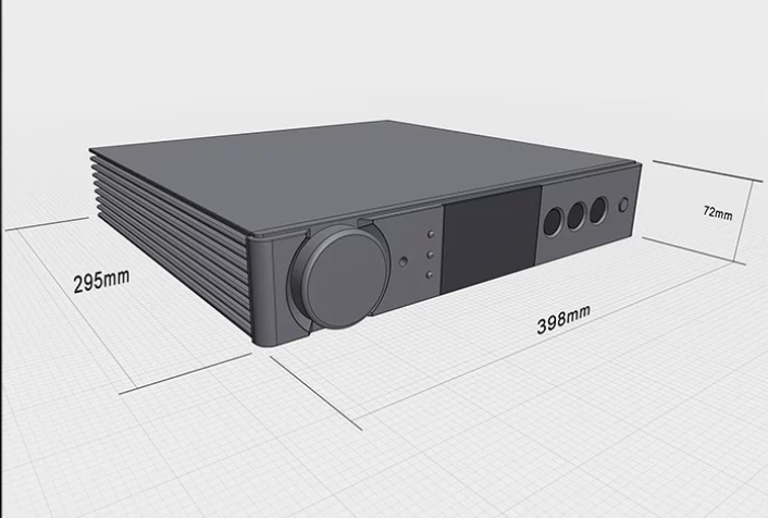 A-272 Accurate HPA-A1000 MK3 balanced headphone amplifier, preamplifier, dynamic coil, tablet universal headphone amplifier