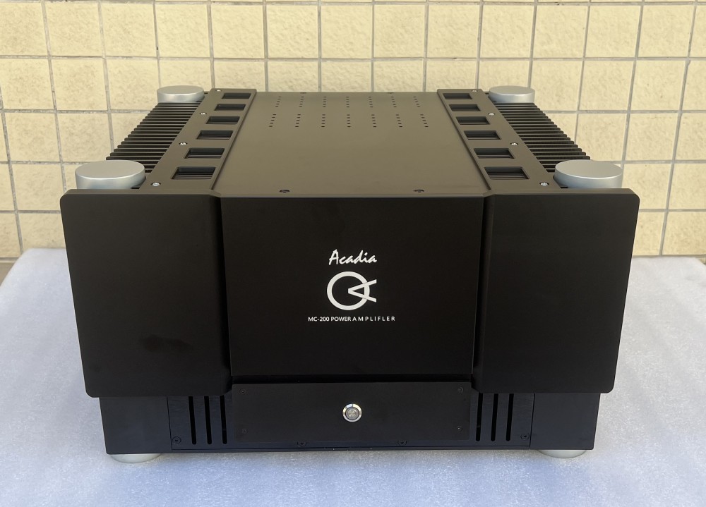 Black HIFI DIY full aluminum class A power amplifier chassis Amp case 500*300*476mm