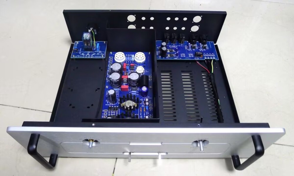 Refer to Audio Research SP-10 circuit finised HIFI DIY stereo tube preamplifier with XLR input output