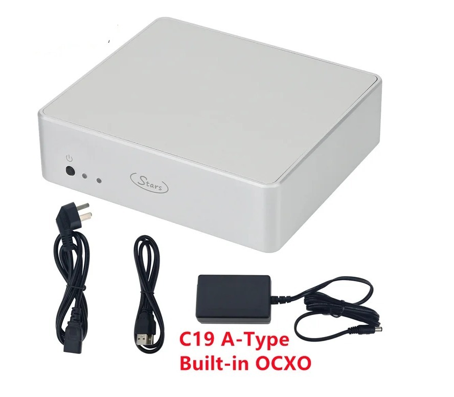 C19 Digital Turntable Raspberry Pi OCXO Constant Temperature Crystal Oscillator ROON AirPlay UPNP NAA