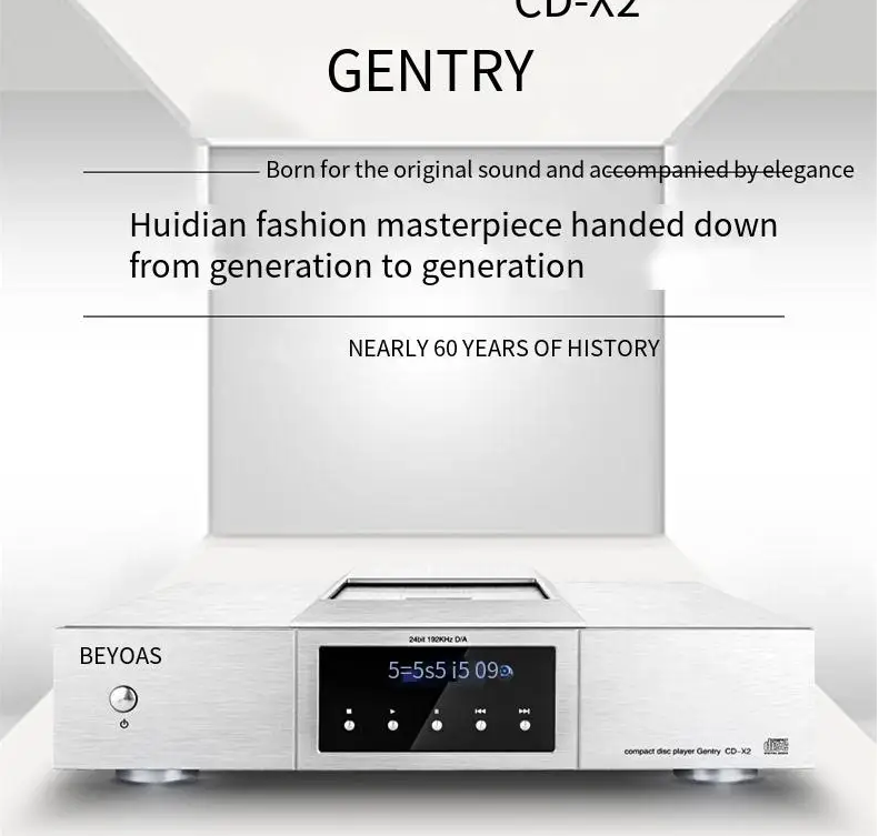 The Latest British Beydas Gentry CD-X2 HIFI High-Fidelity Gall Fever CD Player