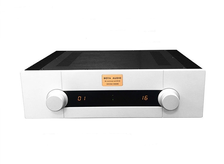 BY290 HIFI DIY class AB 150W*2 stereo Power amplifier integration with preamp remote control Refer to the Goldmund circuit