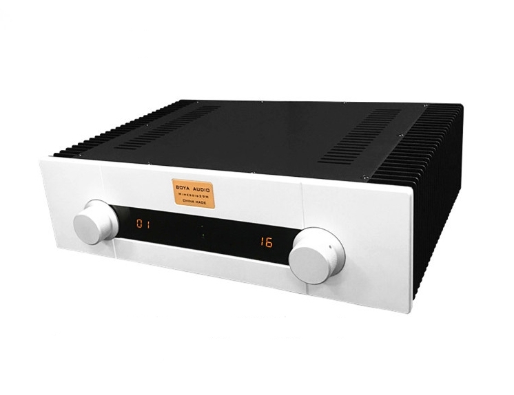 BY290 HIFI DIY class AB 150W*2 stereo Power amplifier integration with preamp remote control Refer to the Goldmund circuit