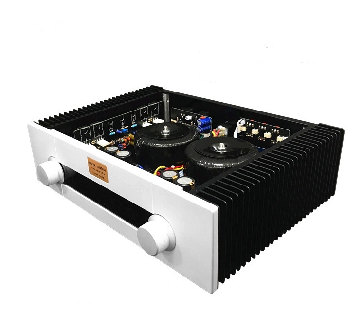 BY290 HIFI DIY class AB 150W*2 stereo Power amplifier integration with preamp remote control Refer to the Goldmund circuit