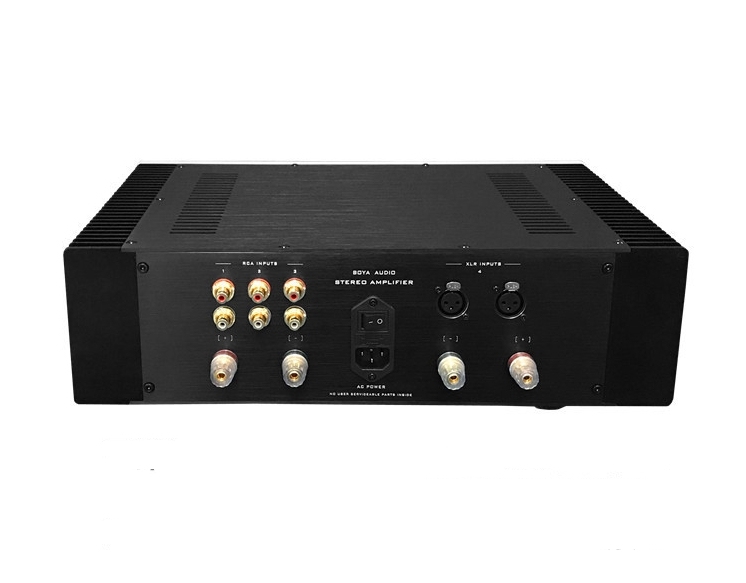 BY290 HIFI DIY class AB 150W*2 stereo Power amplifier integration with preamp remote control Refer to the Goldmund circuit