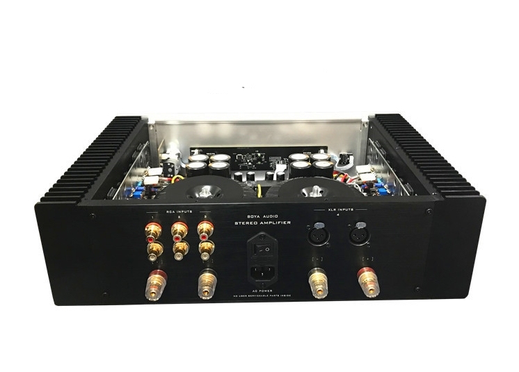 BY290 HIFI DIY class AB 150W*2 stereo Power amplifier integration with preamp remote control Refer to the Goldmund circuit