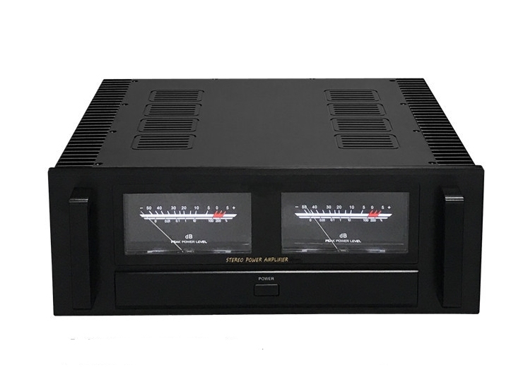 A65 hifi Fully balanced stereo class AB 250W*2 power amplifier with XLR input