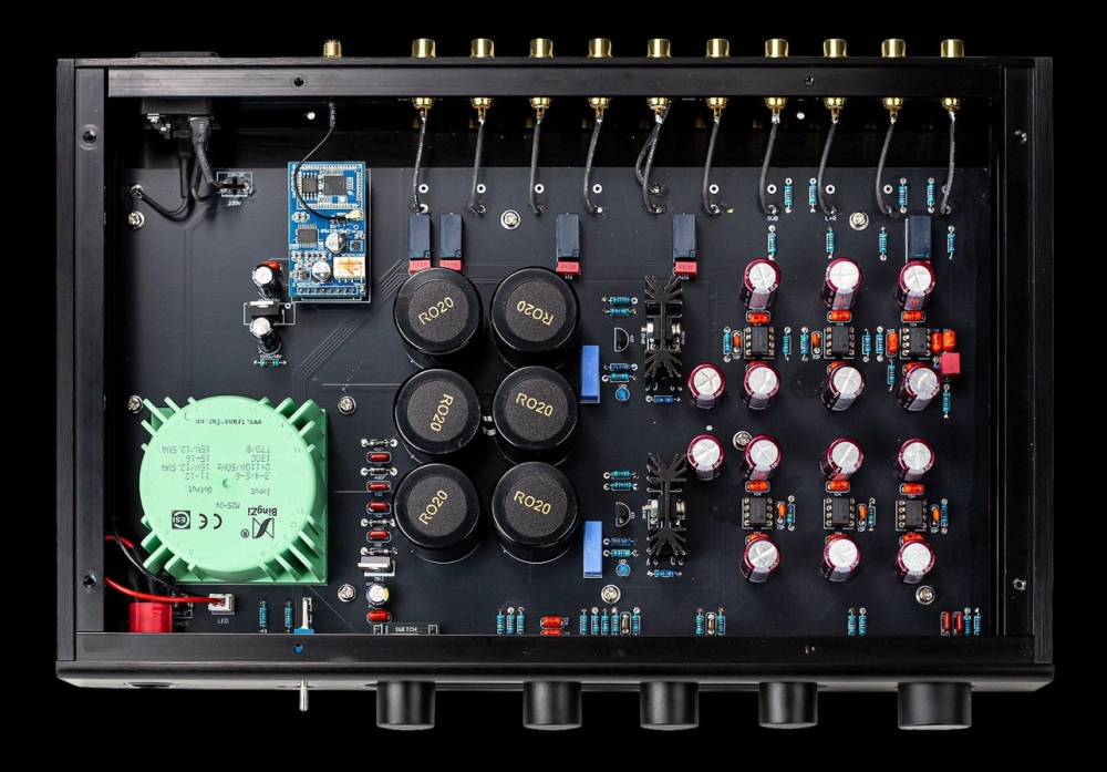 AM2.1 class A hifi Tone Bluetooth 5.4 preamplifier Ultra low distortion