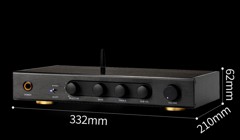 AM2.1 class A hifi Tone Bluetooth 5.4 preamplifier Ultra low distortion