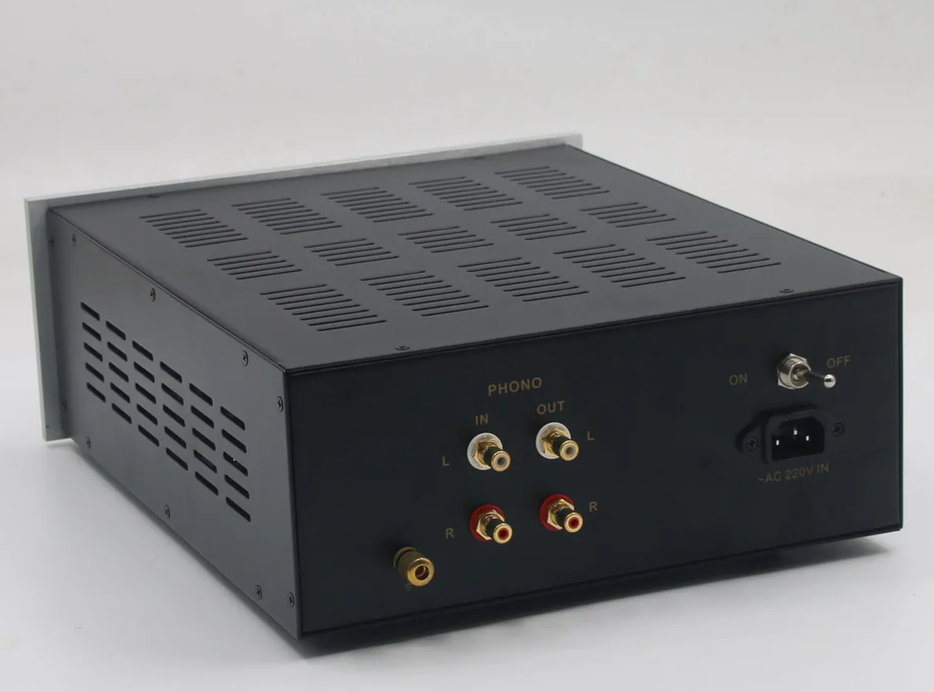 HiFi Audio Phono Amplifier Chassis Preamplifier Iron Enclosure 290x120x340MM