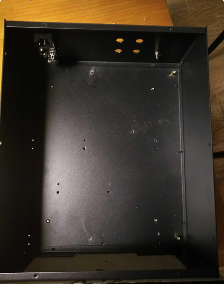 HiFi Audio Phono Amplifier Chassis Preamplifier Iron Enclosure 290x120x340MM