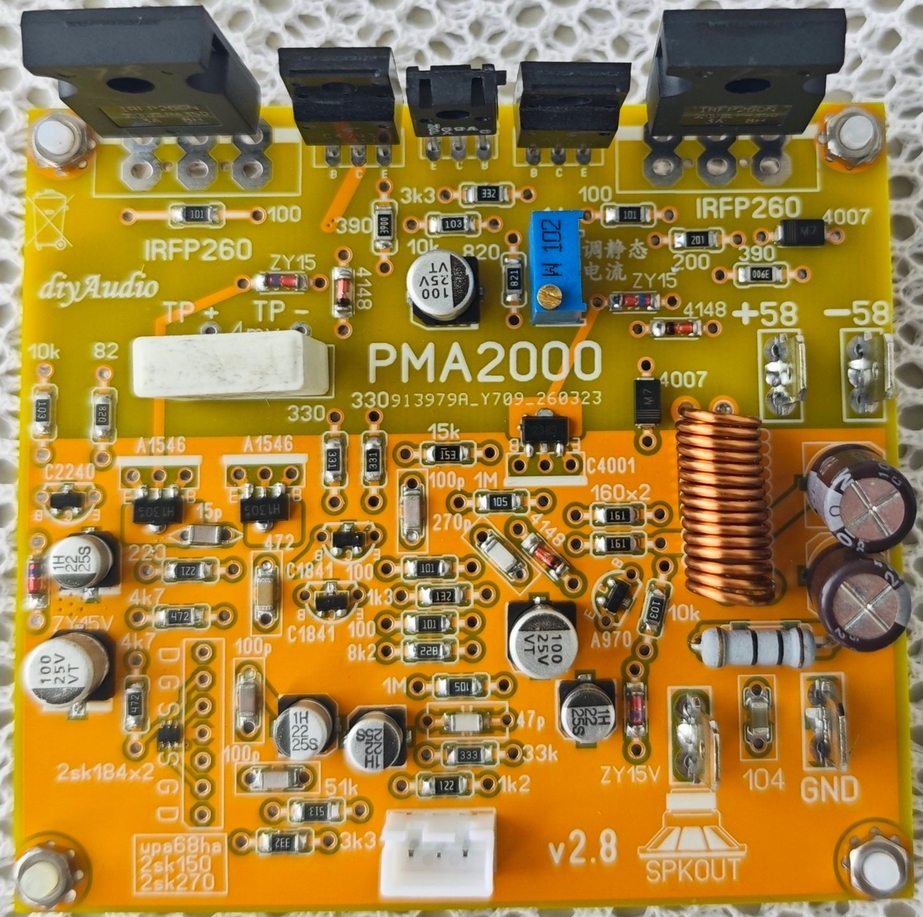 DENON PMA2000 circuit  HIFI DIY stereo 100W*2 amplifier board