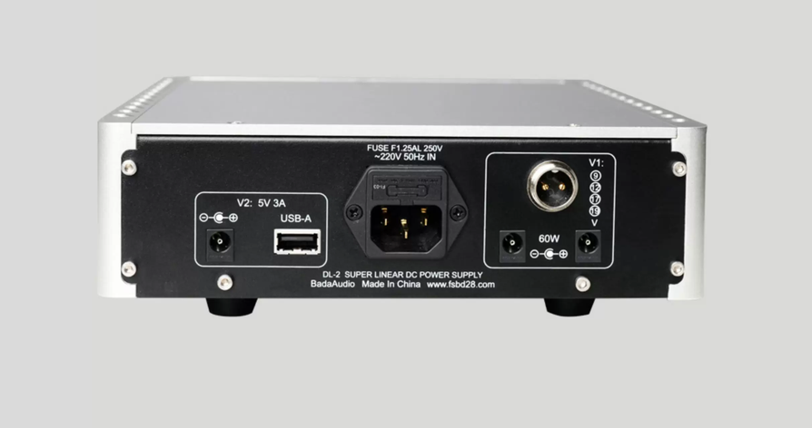 Bada DL2 high power HIFI supper Linear Stabilized DC Power Supply Dual voltage output 12V 5V
