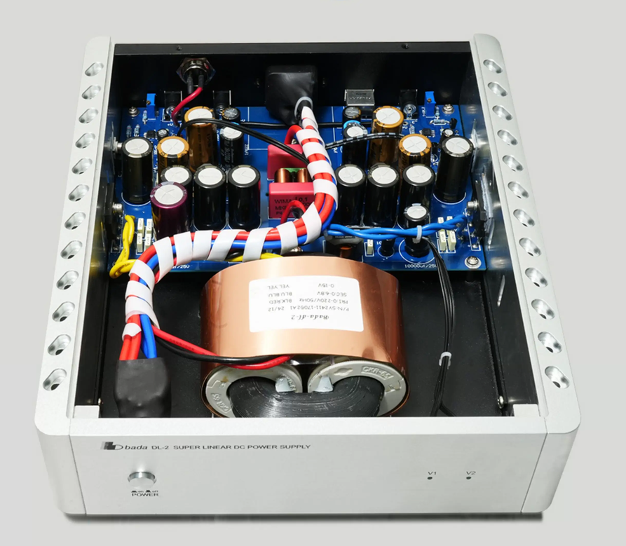 Bada DL2 high power HIFI supper Linear Stabilized DC Power Supply Dual voltage output 12V 5V