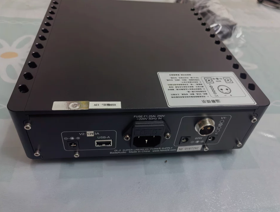 Bada DL2 high power HIFI supper Linear Stabilized DC Power Supply Dual voltage output 12V 5V