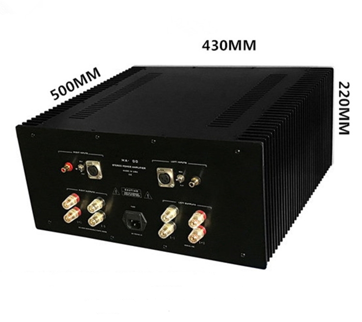 MA400 hifi class AB stereo 300W*2 power amplifier with XLR input