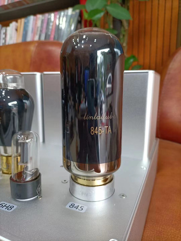 AK-845 HiFi Dual power transformer 300B push 845 single ended Class A 25W*2 electronic tube amplifier with VU meter