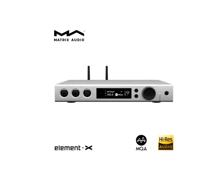 Matrix Element X - ES9038PRO/ES9311, Femtosecond Clock, MQA DAC, Pre-Amp, Headphone Amplifier, High-Performance Audio