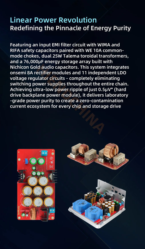TNB terNario Navigator Pro Music Server Roon Ready NAS Storage Gigabit Router for Audiophiles