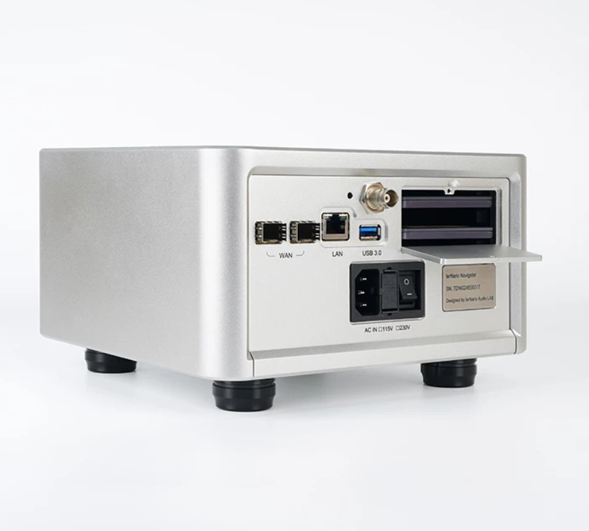 TNB terNario Navigator Pro Music Server Roon Ready NAS Storage Gigabit Router for Audiophiles