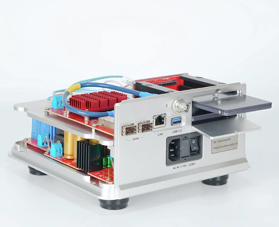 TNB terNario Navigator Pro Music Server Roon Ready NAS Storage Gigabit Router for Audiophiles
