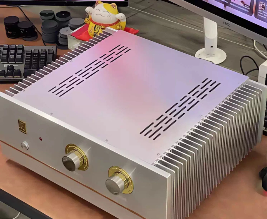 High power high current high voltage HIFI, high-end high fidelity class AB combined HIFI power amplifier  280W/8 ohms 560W/4 ohms 