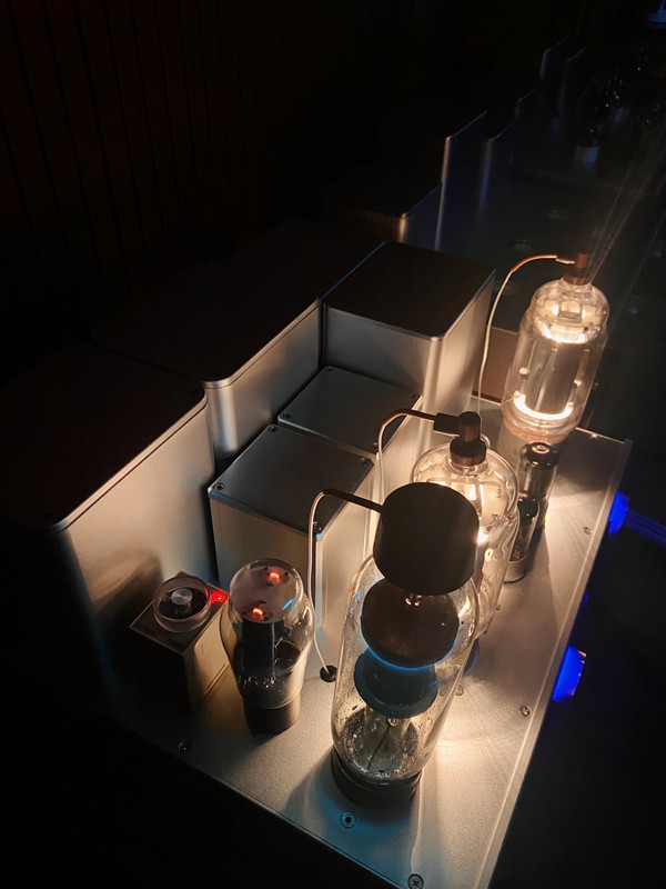 Silver FD71 Single-ended Class-A High Power 40W*2 stereo tube amplifier