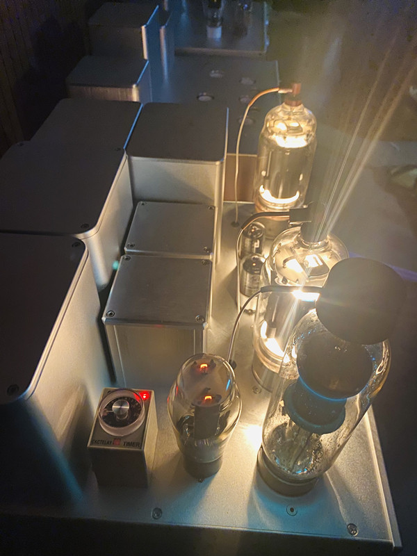 Silver FD71 Single-ended Class-A High Power 40W*2 stereo tube amplifier