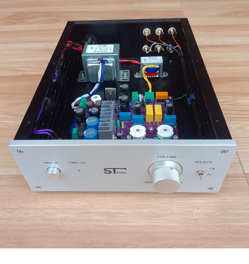 EF80/6BX6 HIFI DIY stereo Electronic tube preamplifier 6Z4/6X4 electronic tube rectifier