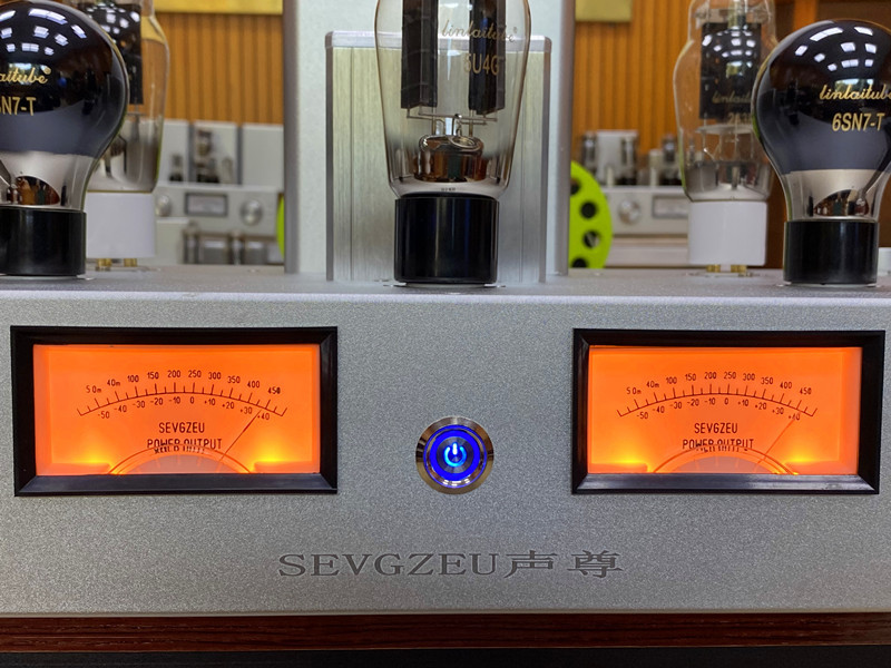 silver HIFI stereo Audiophile silver 6SN7+2A3 300B tube preamplifier