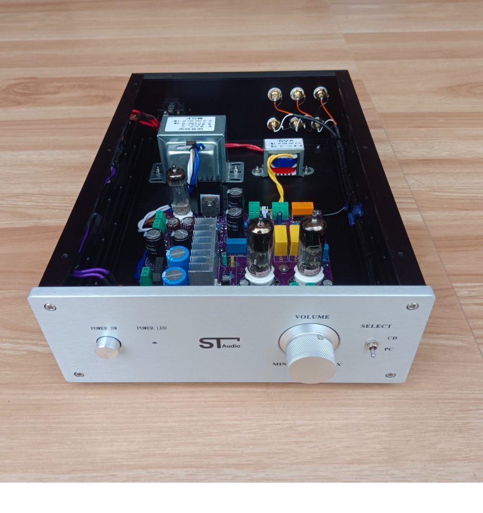 EF80/6BX6 HIFI DIY stereo Electronic tube preamplifier 6Z4/6X4 electronic tube rectifier