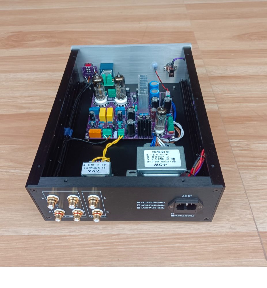 EF80/6BX6 HIFI DIY stereo Electronic tube preamplifier 6Z4/6X4 electronic tube rectifier