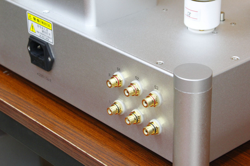 silver HIFI stereo Audiophile silver 6SN7+2A3 300B tube preamplifier