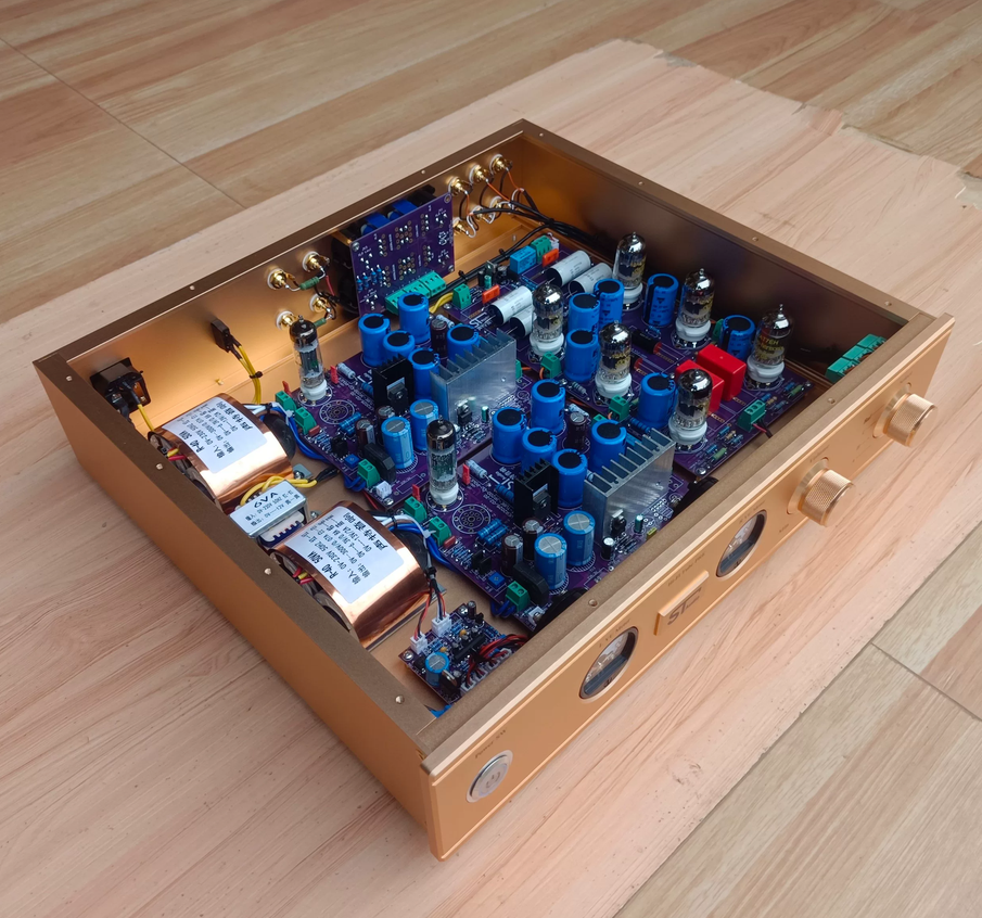 ST Golden Balance JADIS JP200  EU Edition 6Z4 Rectifier 12AX7/ECC83 Electron Tube  HIFI Pre preamplifier  with tubes